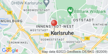 Wegbeschreibung - Google Maps anzeigen