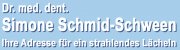 Dr. med. dent. Simone Schmid-Schween - Logo